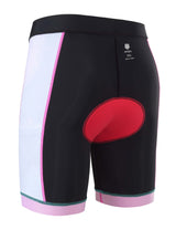 Pantalones cortos de ciclismo para niños, pantalones cortos acolchados para triatlón juvenil para niños y niñas 
