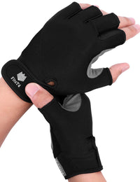 Half Finger Padded Gloves for Water Sports