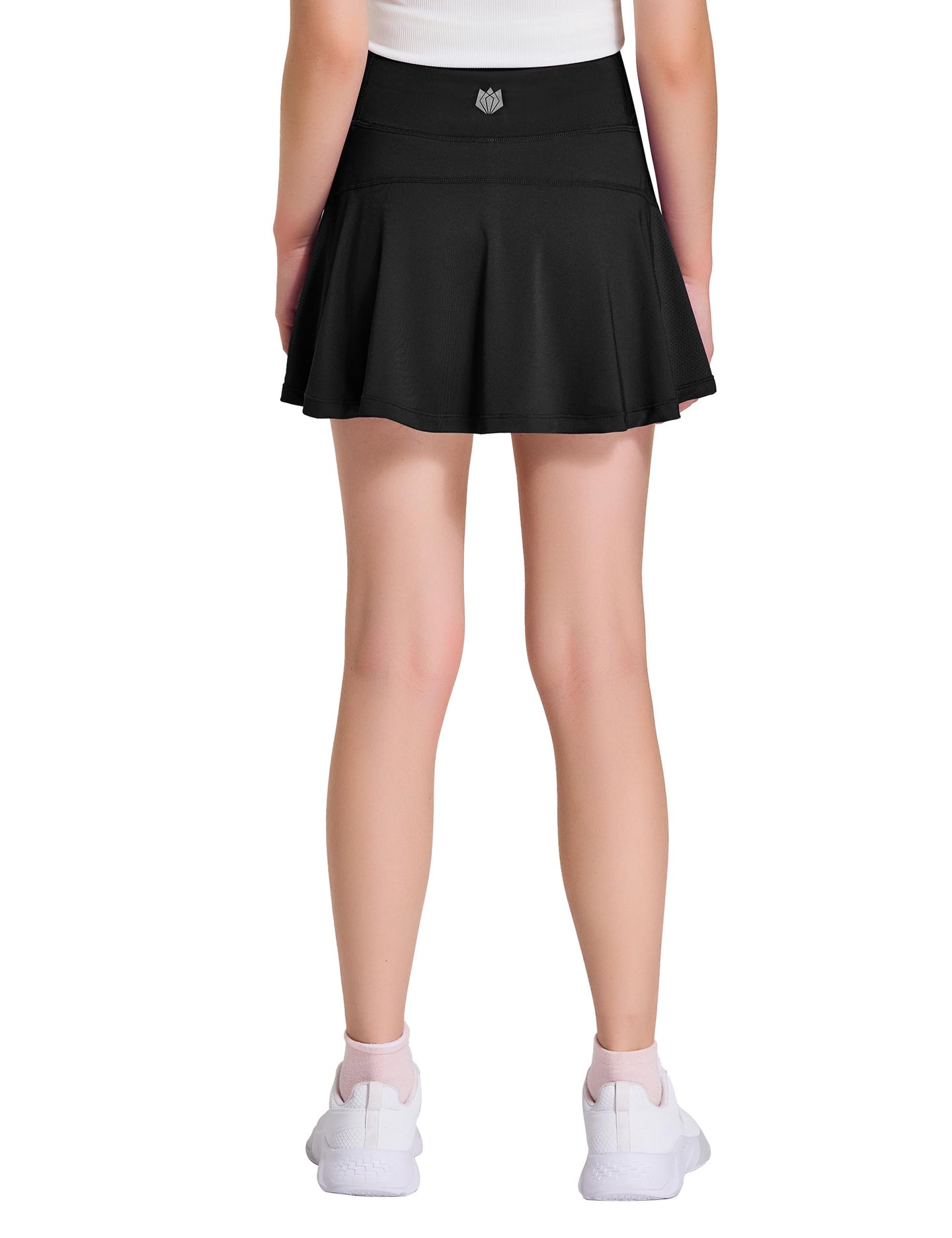 Falda de golf y falda pantalón con bolsillos para niña Falda de tenis
