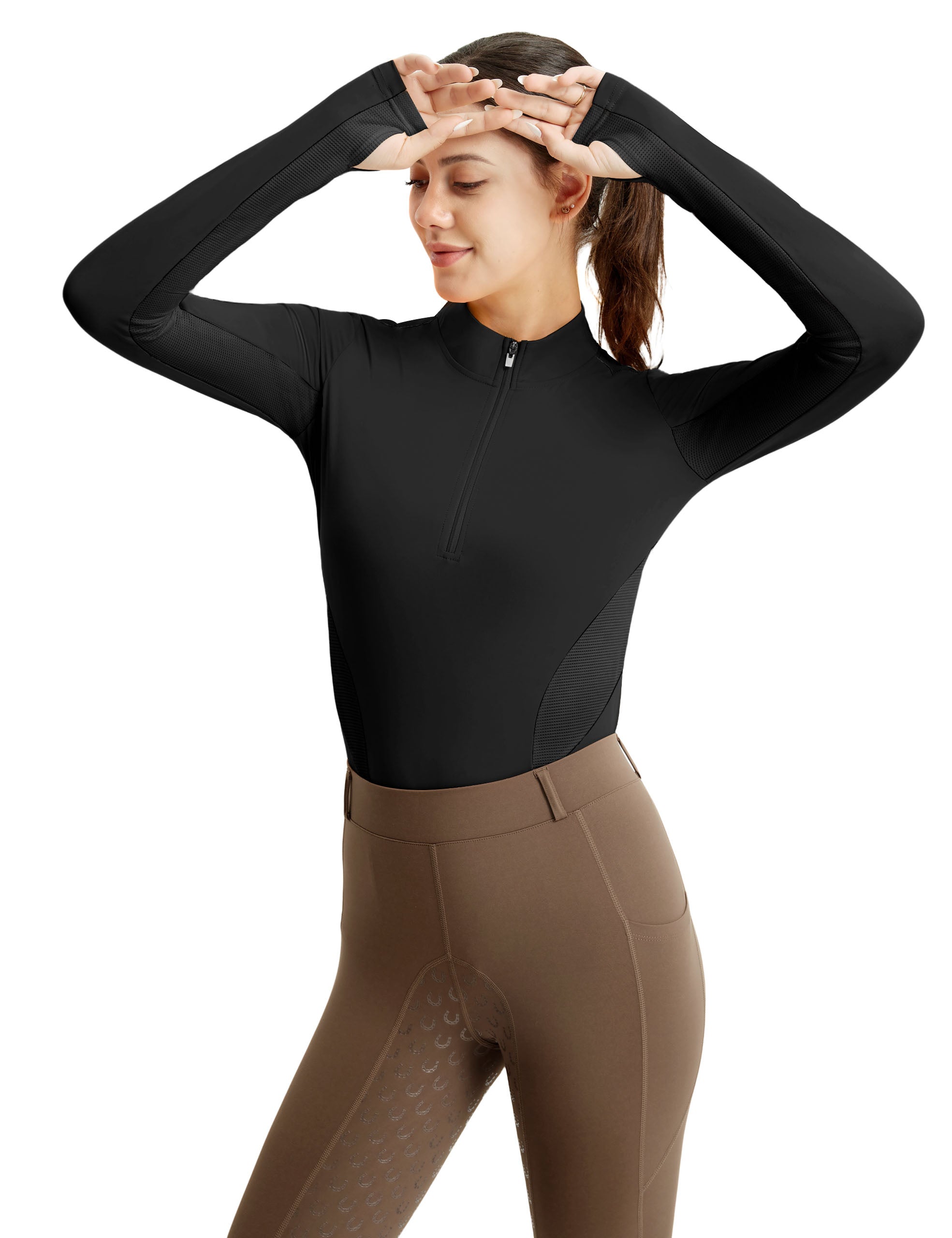 Women Long Sleeve Shirts Quick Dry