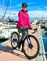 Chaquetas de ciclismo para mujer, ligeras, resistentes al viento 