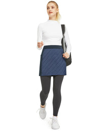 Women Winter Puffer Skirt Stretchy Sides