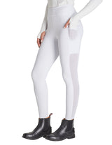 Women Knee Patch Breeches with Mesh